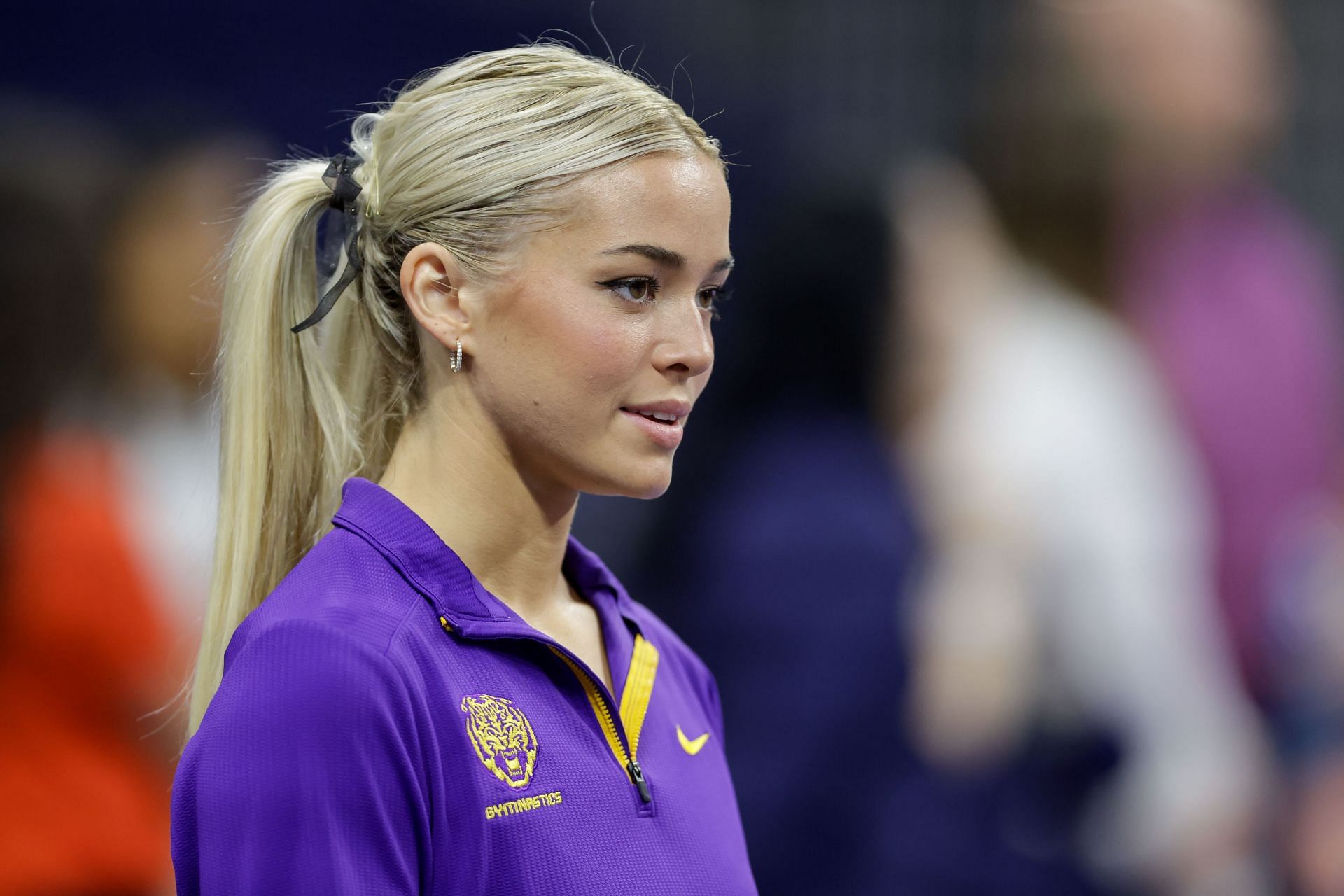 Dunne at the LSU v Auburn - (Source: Getty)